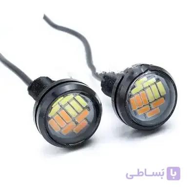 چراغ زیر آینه بغل خودرو دوحالته