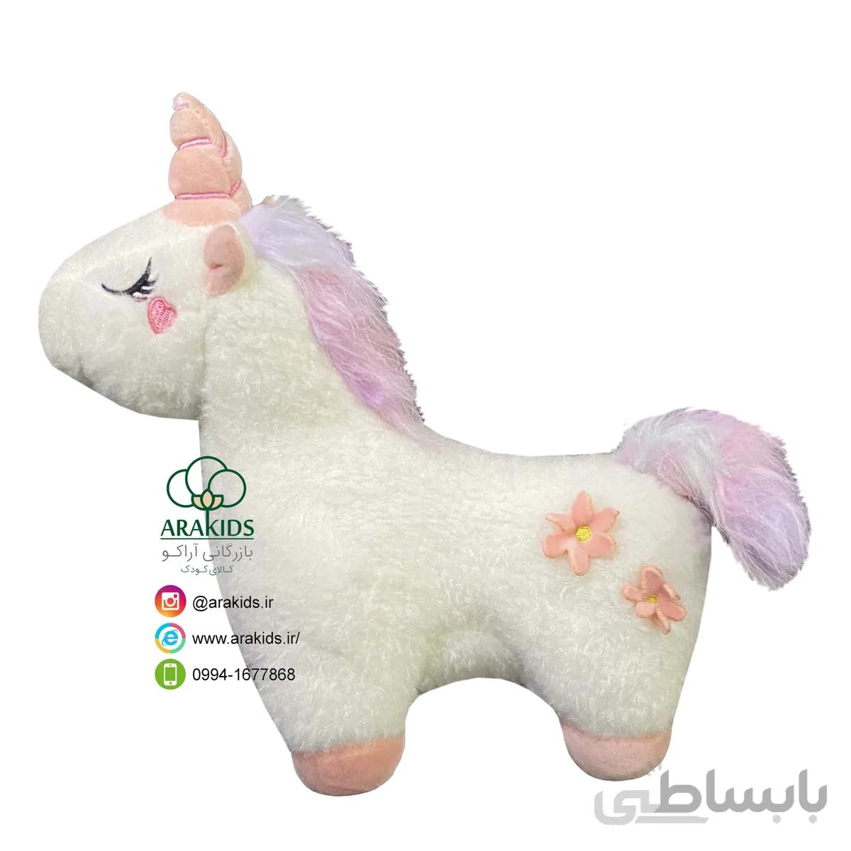 تکشاخ بدن گل دار 25 سانتی کد 14139