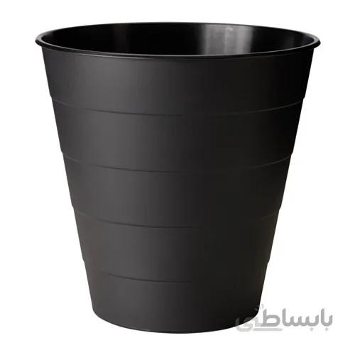 سطل پلاستیکی مشکی ایکیا FNISS