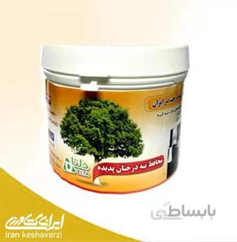 سم محافظ تنه ی درختان پدیده 5 کیلویی با خاطیت ضد قارچ، باکتری و ویروس