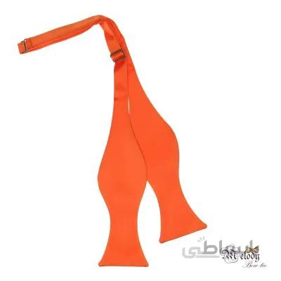 پاپیون سری مندو - گره باز (نارنجی مات)