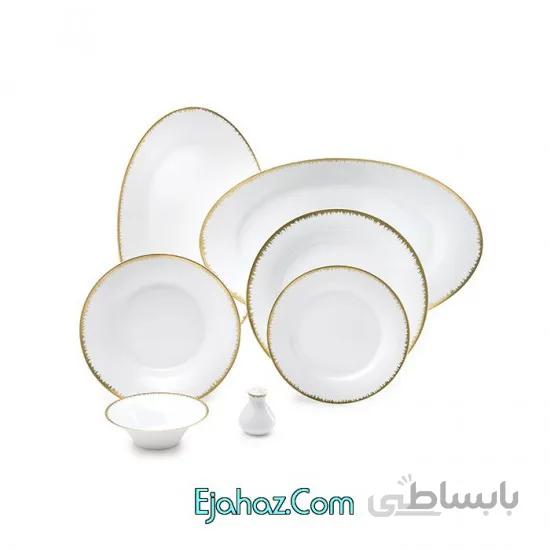 رویال سری شهرزاد سرویس چینی 35 پارچه غذاخوری رویال 6 نفره درجه: عالی