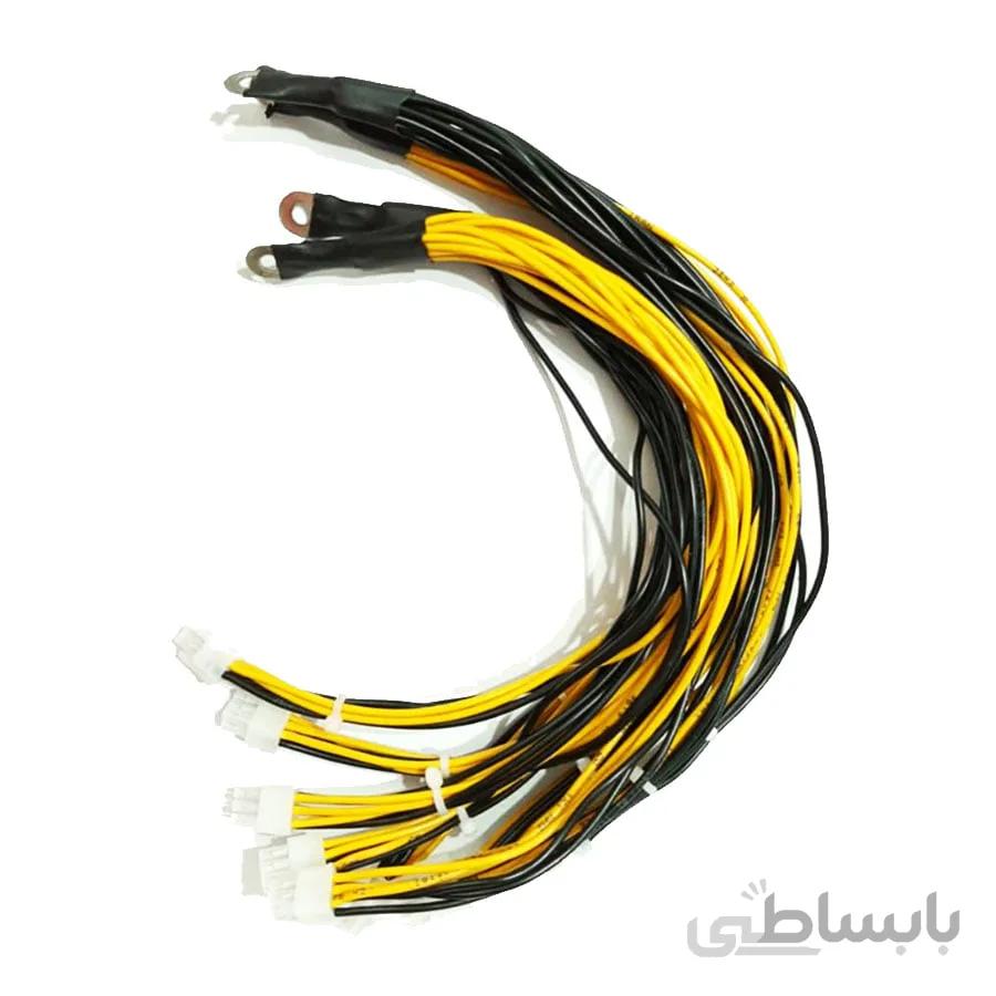 دسته کابل برق ورودی پاور ماینر مدل 10 سر