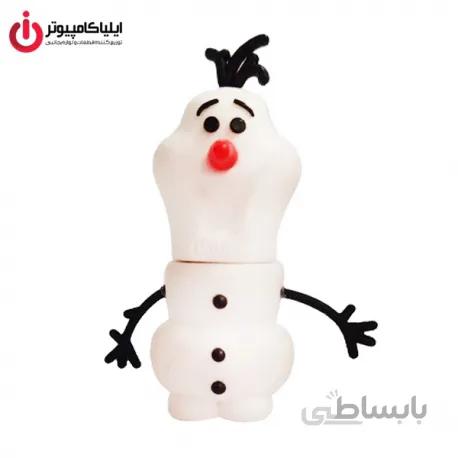 فلش مموری عروسکی کینگ فست مدل SN-10 طرح آدم برفی ظرفیت 32 گیگابایت