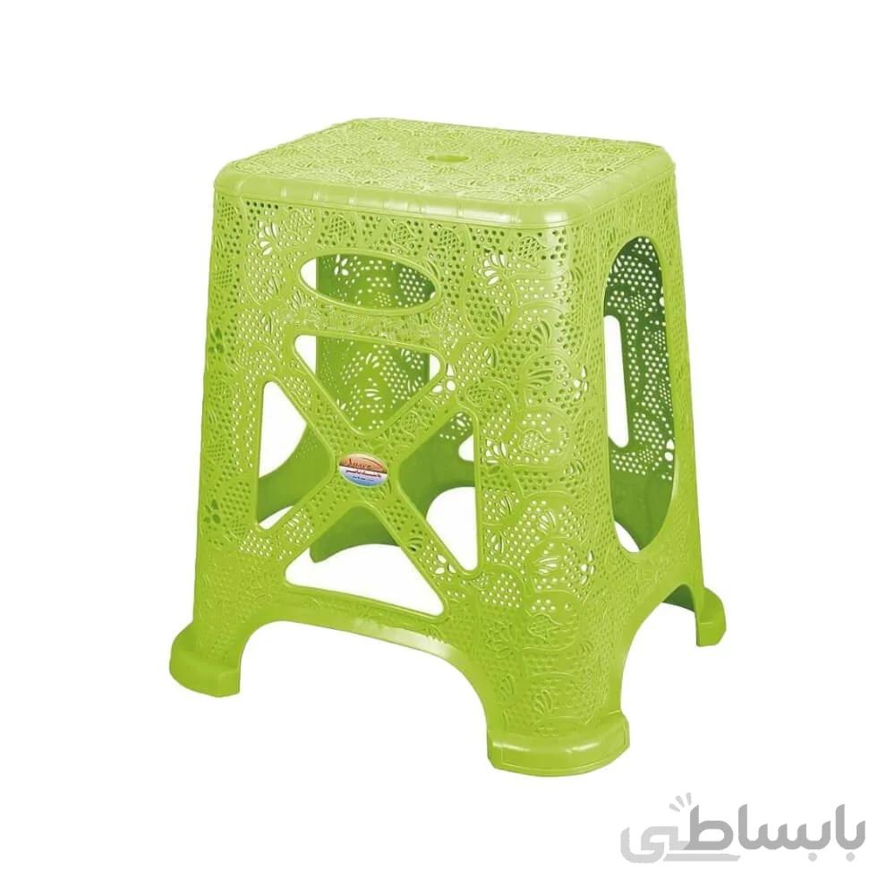 چهارپایه ترمه مدل 1117 زرد