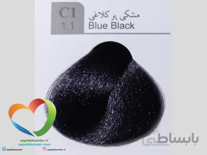 رنگ مولاکچری دوپیر مدل C1 مشکی پرکلاغی 100 میل | Dupier Hair Color