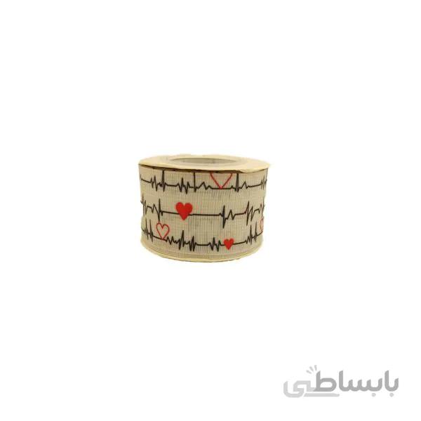 روبان گروگن 4 سانت طرح دار متری کد 3119G