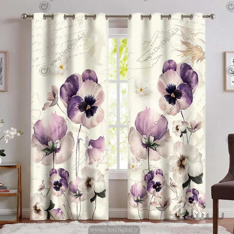 پرده چاپی فانتزی اتاق خواب PK-4744