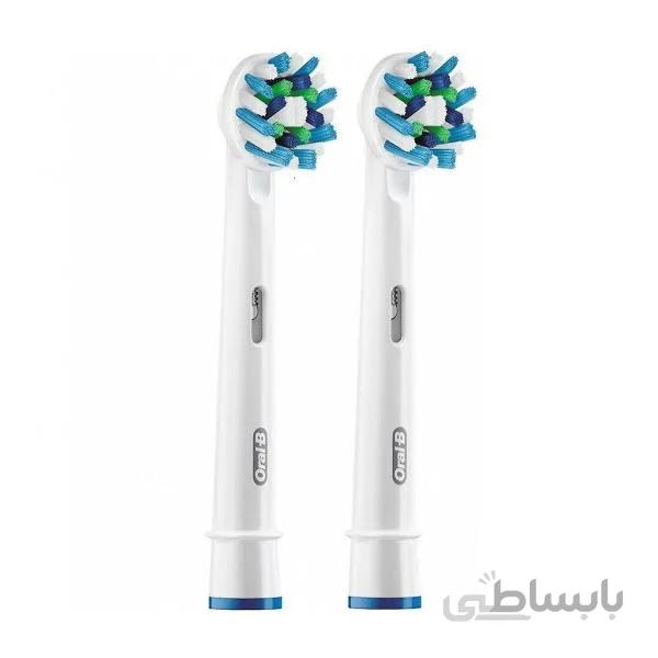 سری مسواک برقی اورال بی Cross Action ا Oral-B Cross Action Electric Toothbrush heads