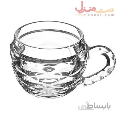 ست فنجان کریستال ایرنا طرح موناکو
