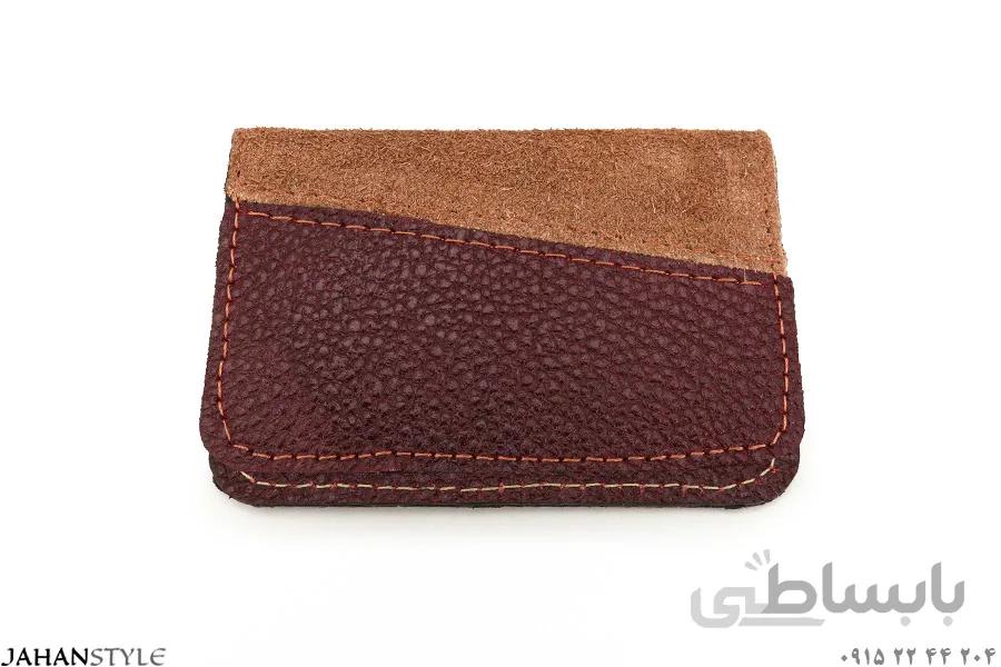 جاکارتی چرم طبیعی قهوهای