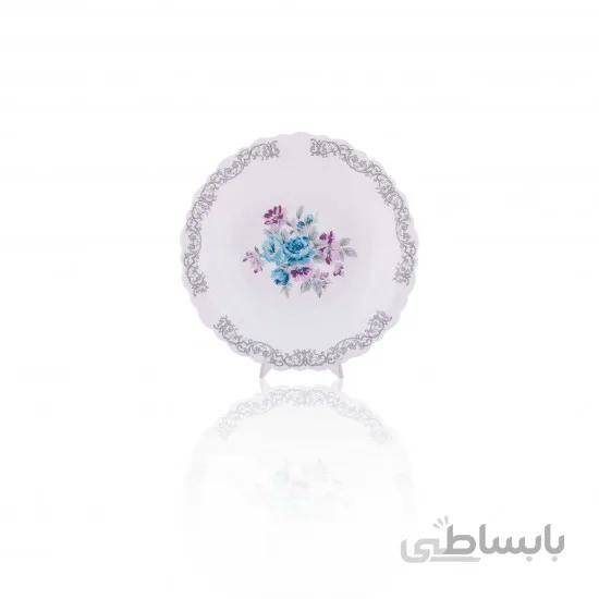 بشقاب خورش خوری پارس اپال فله کد 180B بسته 6 عددی