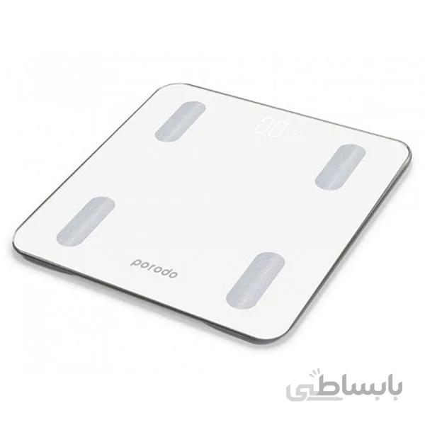 ترازو هوشمند پورودو Porodo Digital Bluetooth Full Body Smart Scale PD-BF1321BT-WH