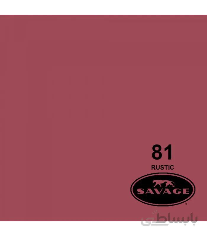 فون کاغذی SAVAGE کد رنگی ‌Rustic 81-12