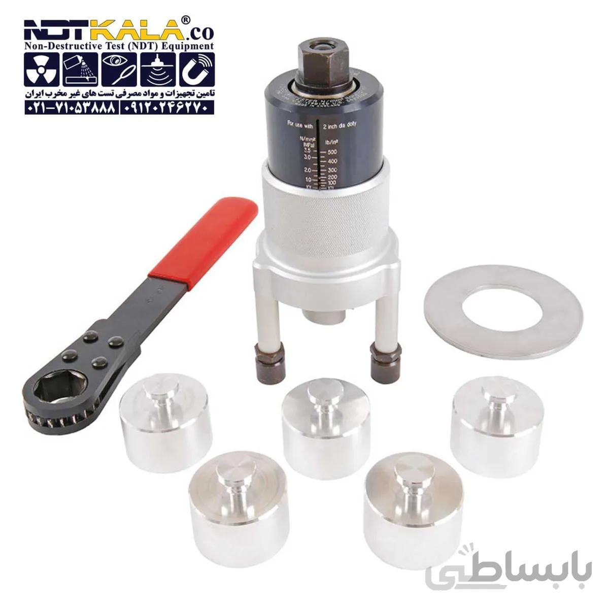 دستگاه پول آف تست چسبندگی رنگ الکومتر Pull Off Elcometer 106 ا Elcometer 106 Pull-Off Adhesion Tester
