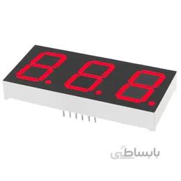 LED 7Seg 3Digits Red 0.80" | 00