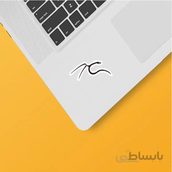 استیکر لپ تاپ طرح برنامه نویسی۲۰