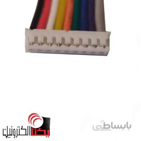 کانکتورzh ماده9پین سیم دار(1.5 میلی متر)