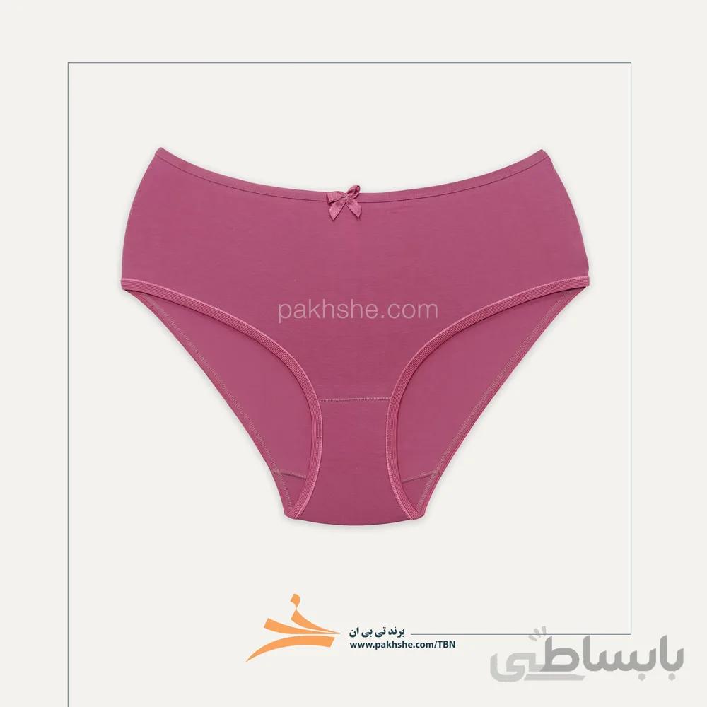 شورت ساده زنانه لاکرا پنبه بسته سه عددی برند تی بی ان کد 140722