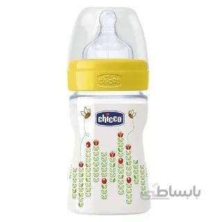 شیشه شیر ویلبینگ well-being زرد 150 میلی لیتر چیکو