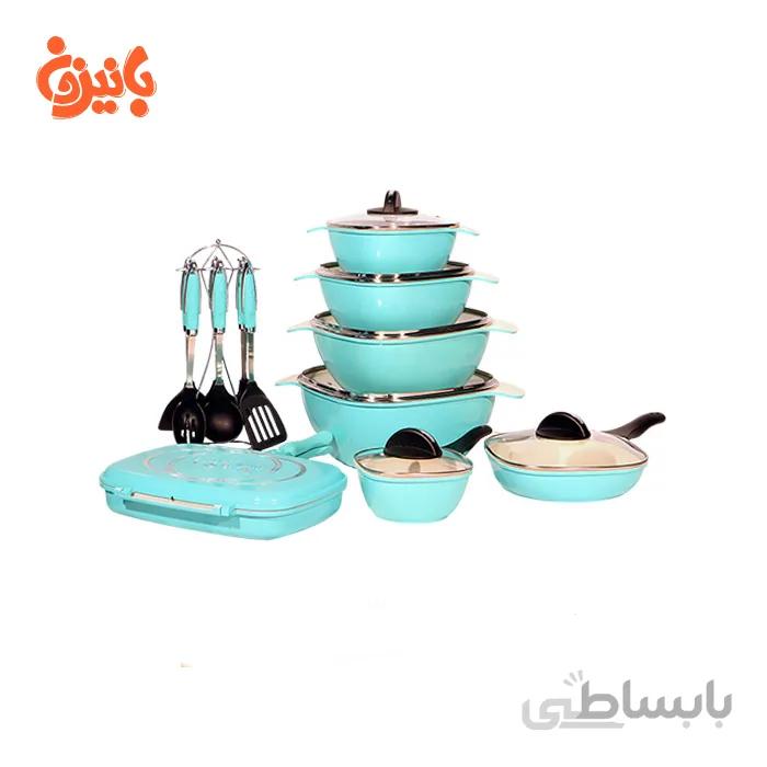 سرویس قابلمه سرامیکی ns 6045a ا Ceramic pot service NS-6045A
