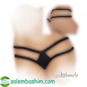 شورت فانتزی زنانه مشکی