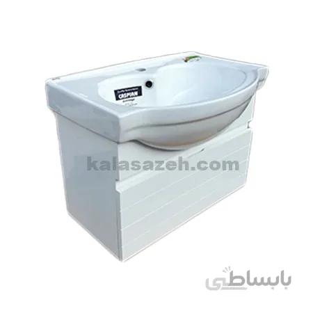 روشویی کابینتی سفید کد 7000