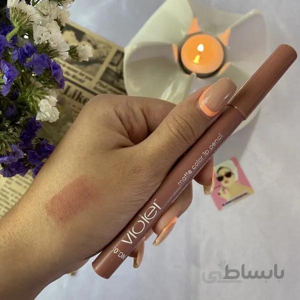 رژلب مدادی ویولتViolet (شماره ۳)