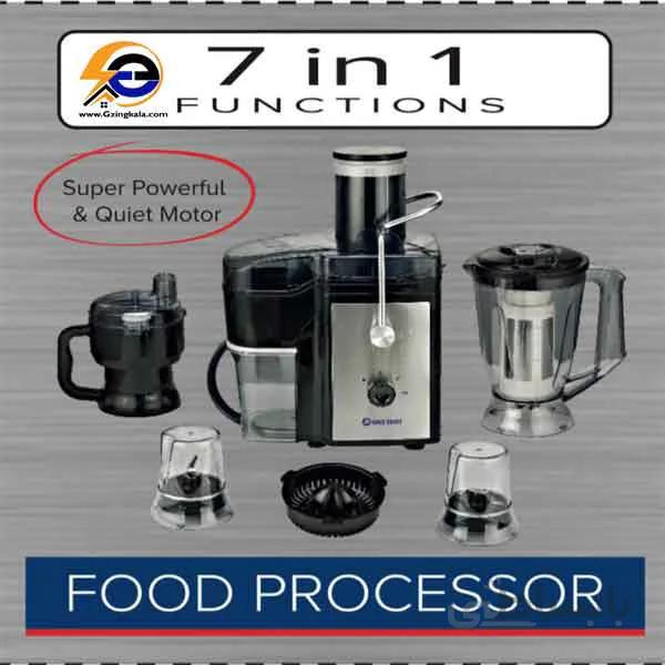 آبمیوه گیری ۷ کاره گلدفراست مدل ۶۶X_J6 ا GOLD FROST 7-function clamp model 66X_J6