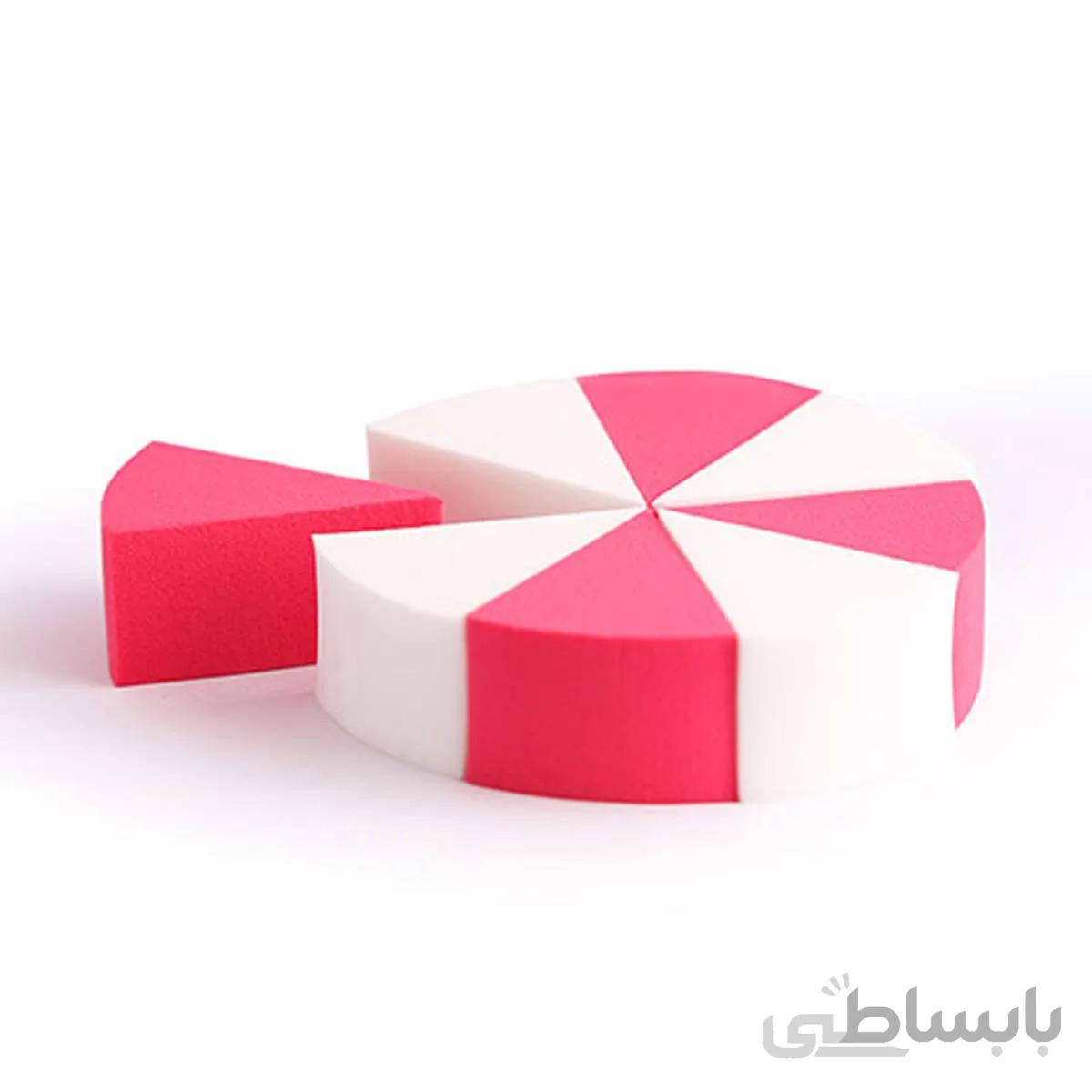 پک پد آرایشی بیول مدل Glam Girl Roulette بسته 8 عددی ا Biol Glam Girl Roulette Sponge Pack