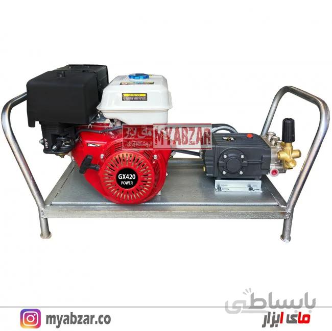 کارواش صنعتی بنزینی 200 بار اینترپمپ ایتالیا