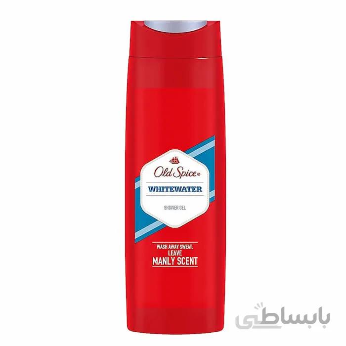 شامپو مو و بدن الد اسپایس مدل WHITEWATER MANLY SCENT
