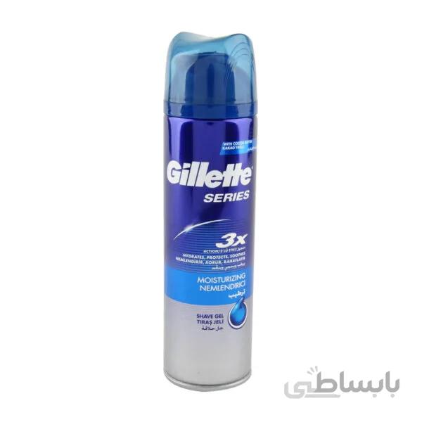 ژل اصلاح ژیلت ۲۰۰ میل همراه با رایحه کره کاکائو – Gillette Shave Gel moisturising