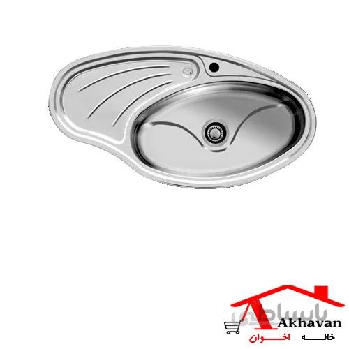 سینک ظرفشویی توکار کد 108 اخوان