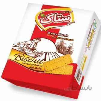 بیسکوییت خوشه ساده 180 گرمی ستاک کارتن 24 عددی