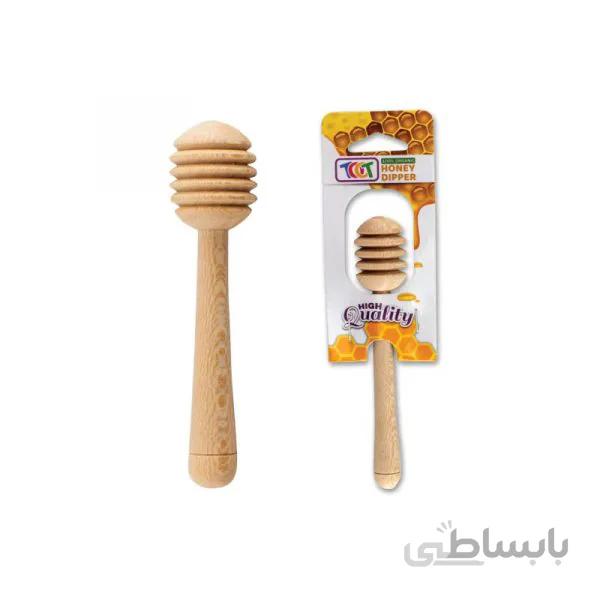 قاشق عسل خوری چوبی