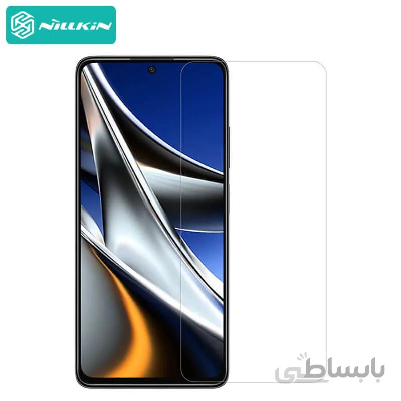 گلس نیلکین گوشی شیائومی Poco X4 Pro 5G مدل Nillkin H+ Pro