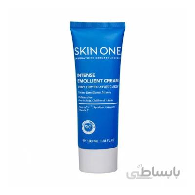 کرم امولیانت اینتنس مناسب پوست خشک اسکین وان 100 میلی لیتر ا Skin One Intense Emollient Cream 100 ml