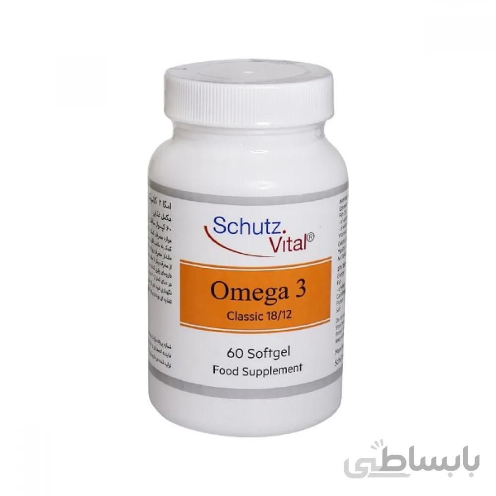 سافت ژل امگا 3 کلاسیک شوتس ویتال