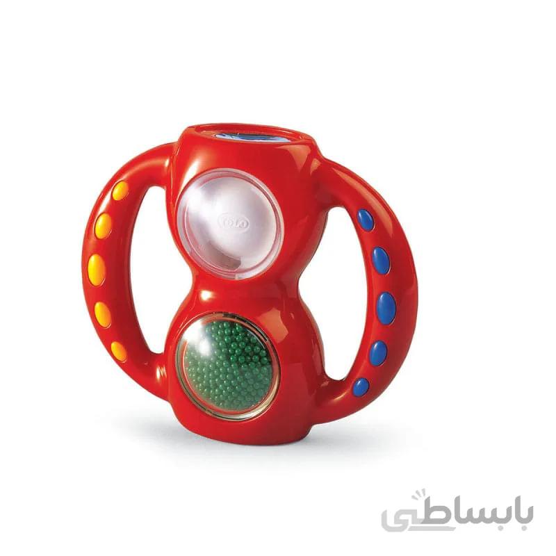 جغجغه جادویی دو رنگ برند Tolo