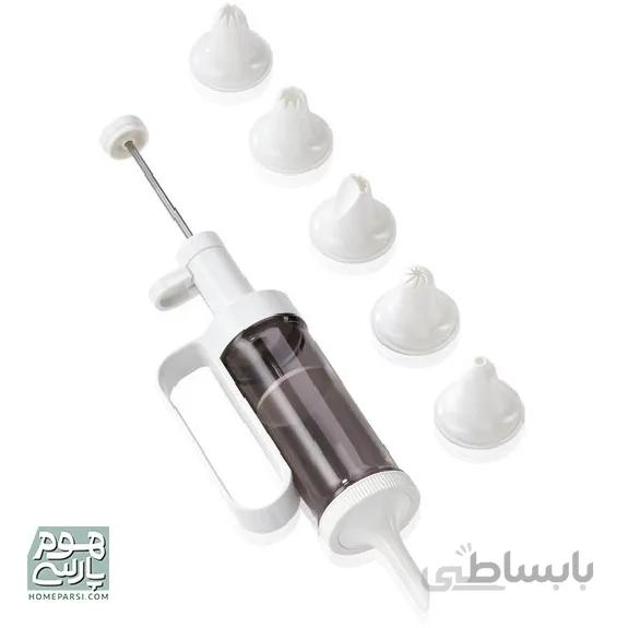 قیف خامه زن لایف هایت مدل Clever 03162 مجموعه 6 عددیقیف خامه زن لایف هایت