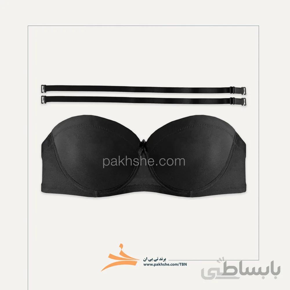 سوتین دکلته پشت نامرئی پرلون فنردار برند تی بی ان کد 19313