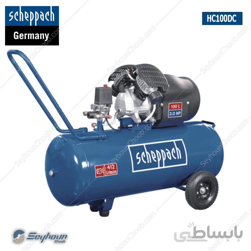 کمپرسور باد 100 لیتری 2200 وات 8 بار شپخ مدل HC100DC - 5906120901