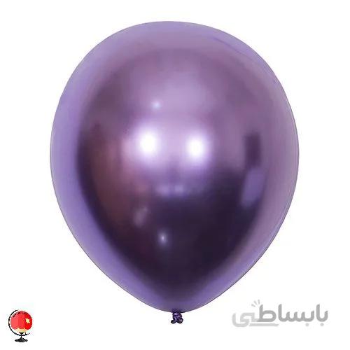 بادکنک کروم بنفش سایز 6 اینچ