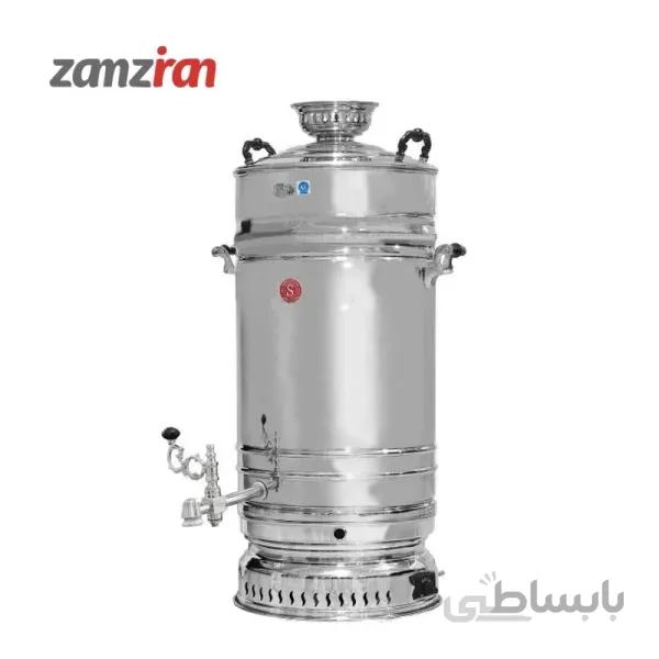 سماور گازسوز برادران سیفی مدل بشکه ای ظرفیت 60 لیتری