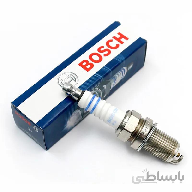 شمع خودرو بوش مدل ۷۹۵۵ (۸+) +FR7DC نیکل (اصلی روسیه)