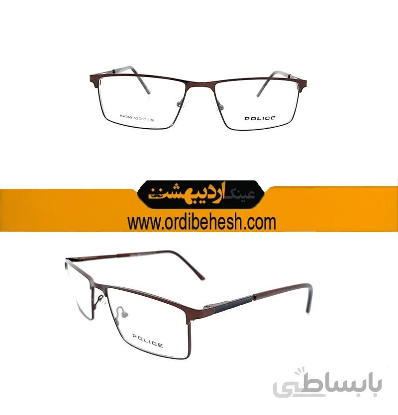 عینک طبی مردانه POLice
