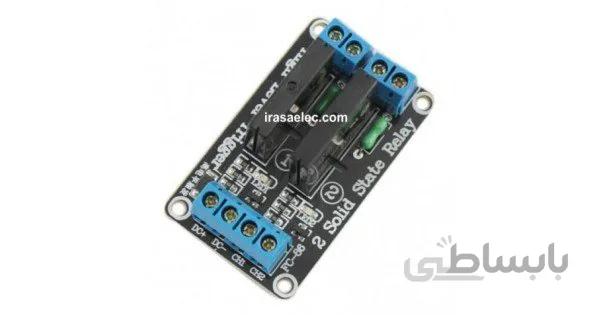 ماژول رله 5 ولت دو کاناله OMRON SSR
