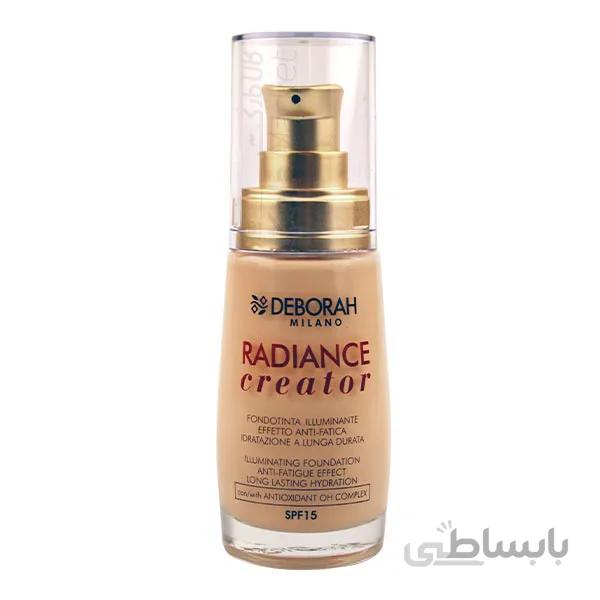 کرم پودر مات و با دوام دبورا مدل SPF 15 Radiance Creator