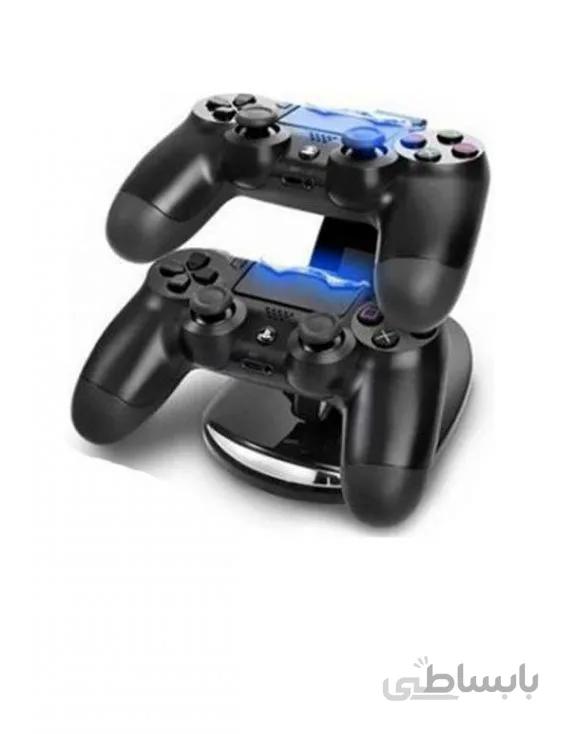 خرید شارژر دوتایی DualShock 4 همراه با چراغ LED ا OIVO Charging Dock Station Stand for PS4 Controller